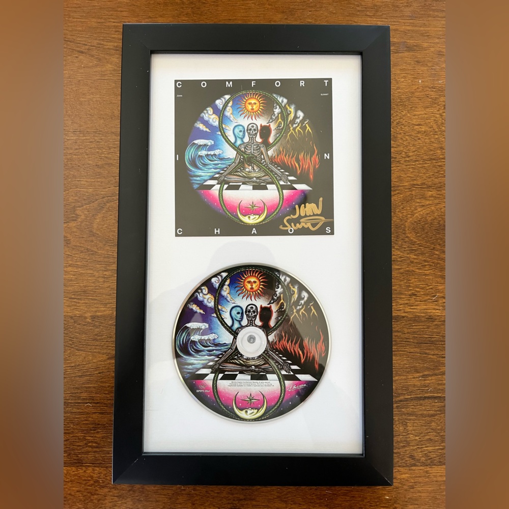 John Summit - Comfort in Chaos Signed CD Framed